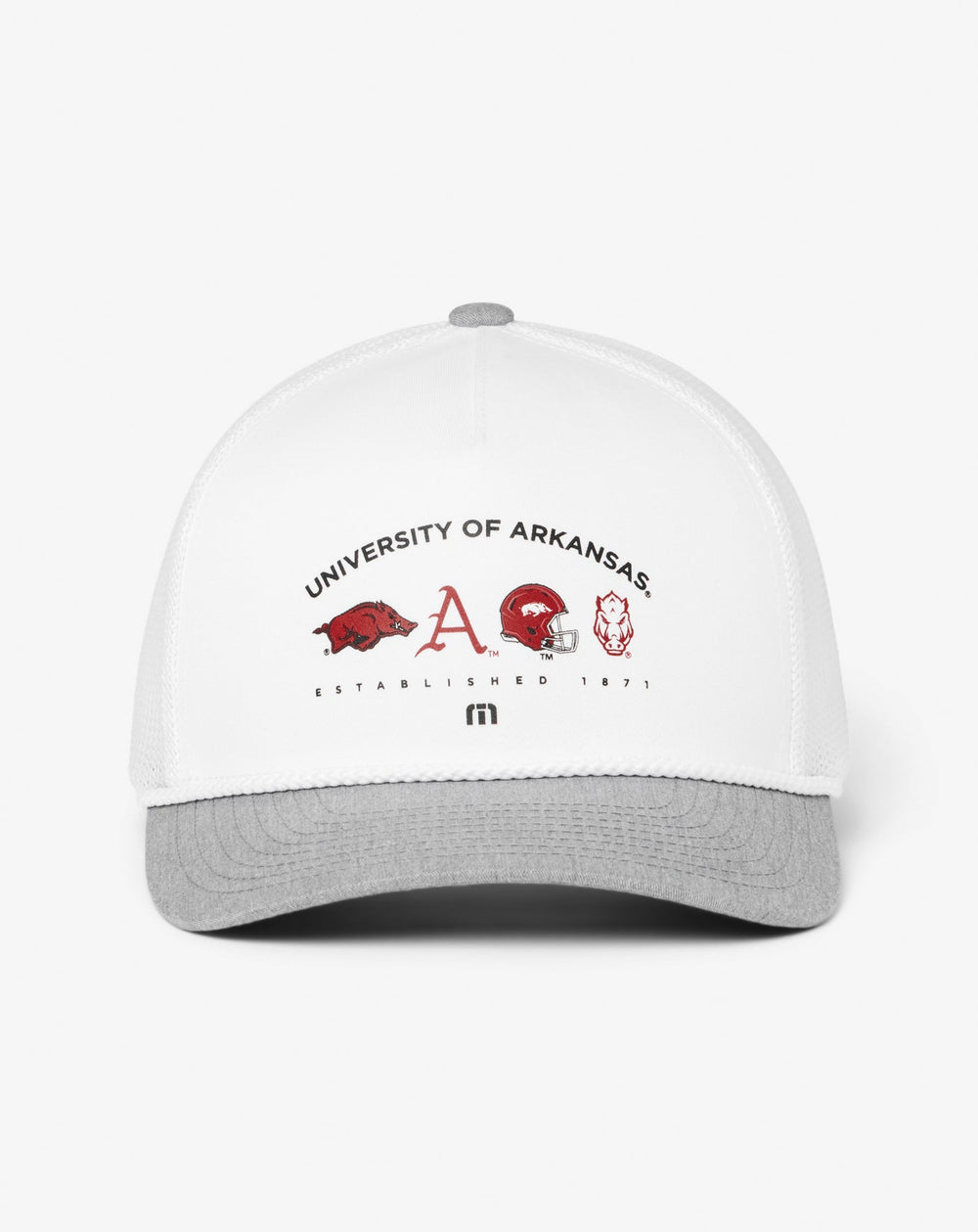 Arkansas Defensive Line Snapback Hat| Travis Mathew