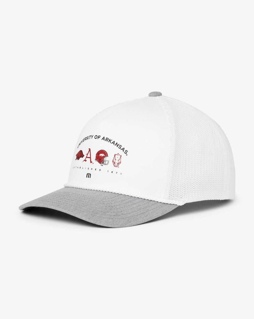 Arkansas Defensive Line Snapback Hat| Travis Mathew