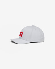 Red White Iconic Snapback Hat| Travis Mathew