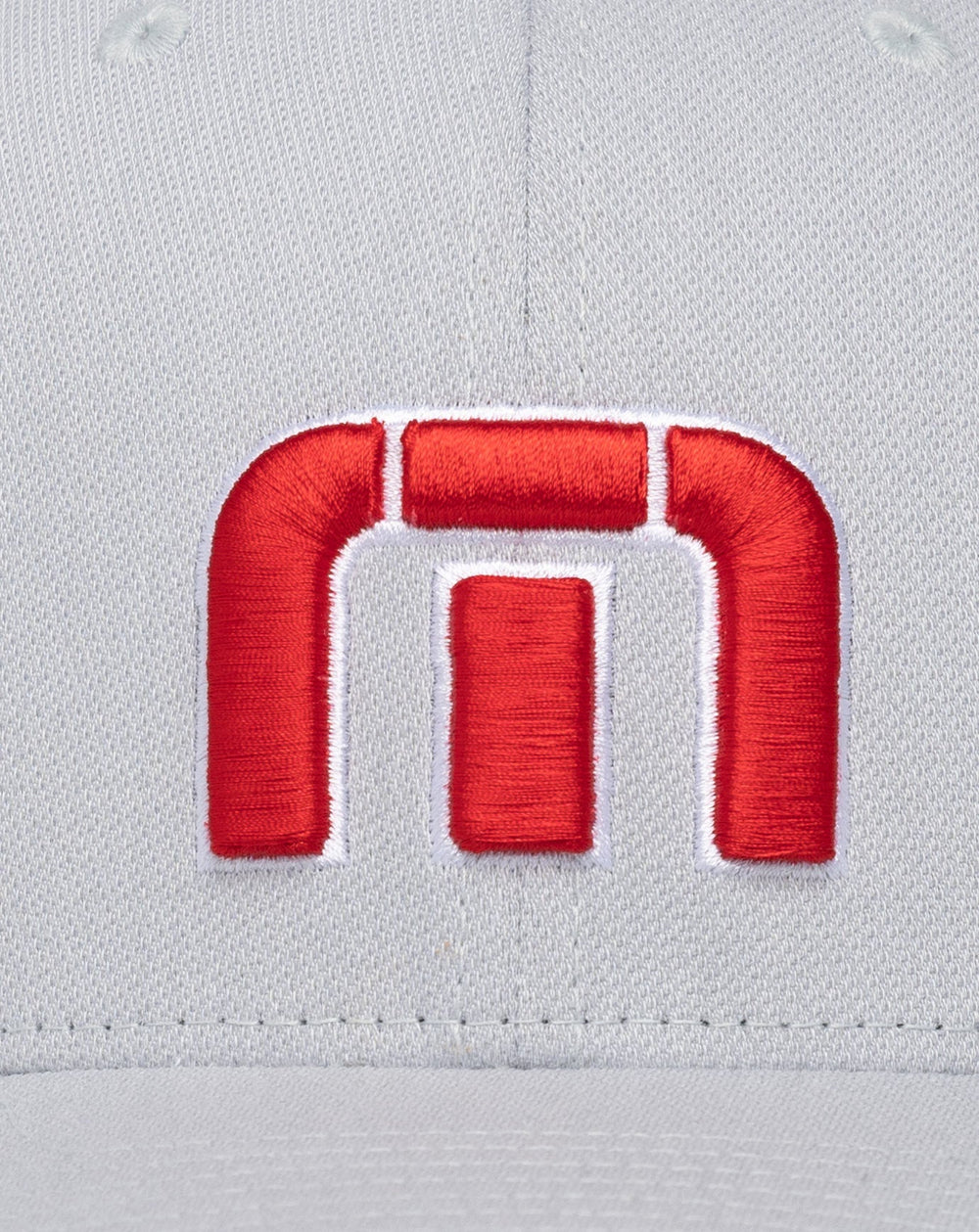 Red White Iconic Snapback Hat| Travis Mathew