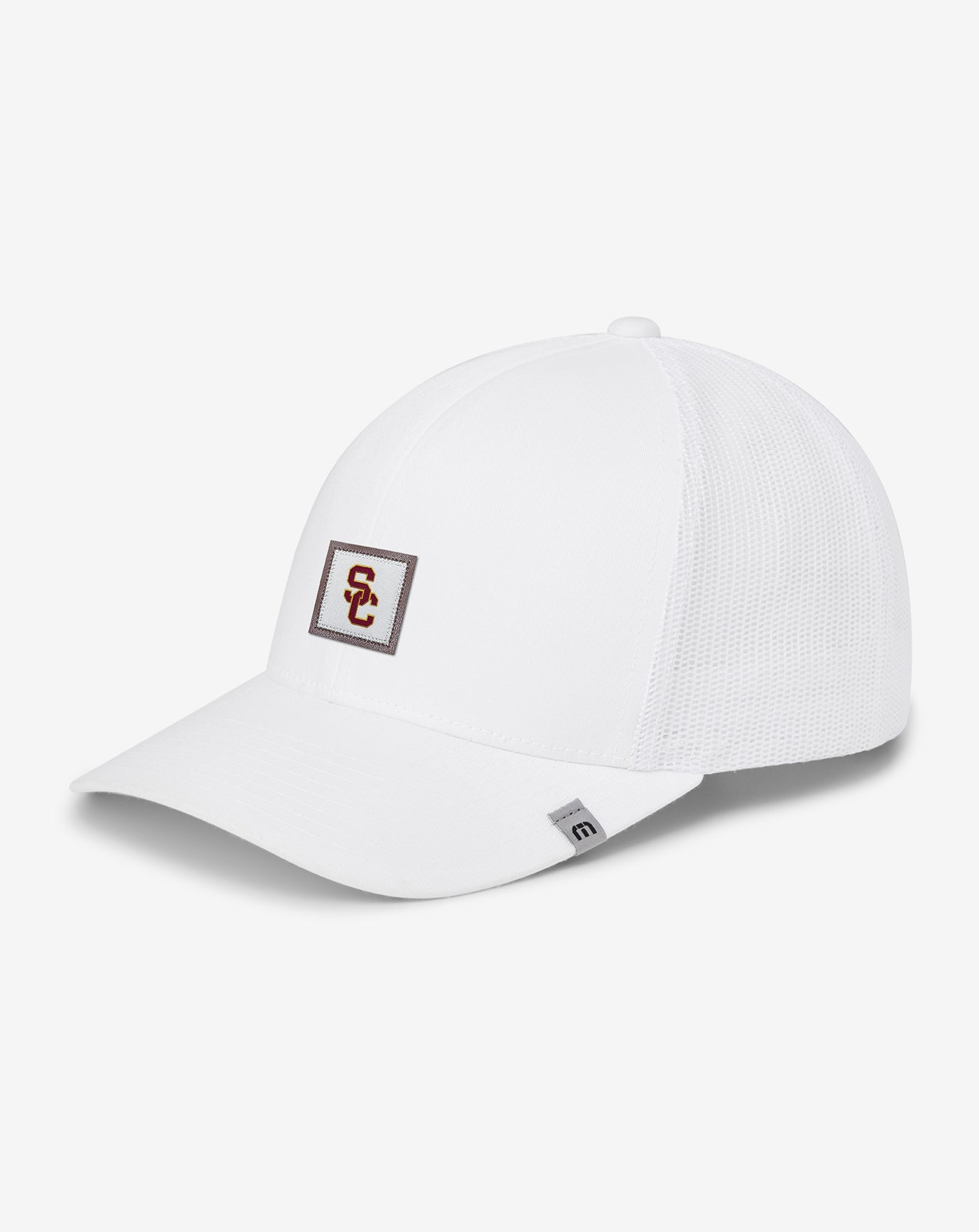 USC Leather Patch Snapback Hat| Travis Mathew