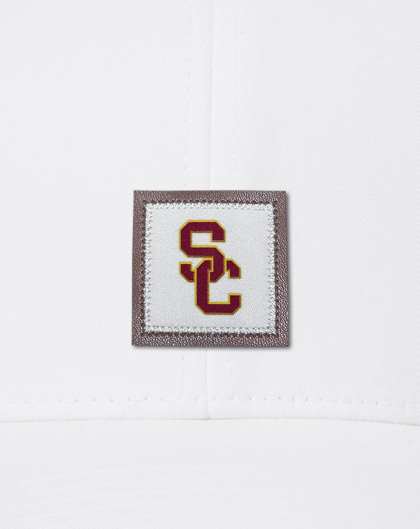 USC Leather Patch Snapback Hat| Travis Mathew