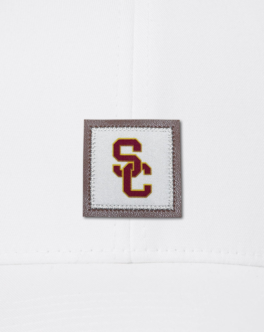 USC Leather Patch Snapback Hat| Travis Mathew