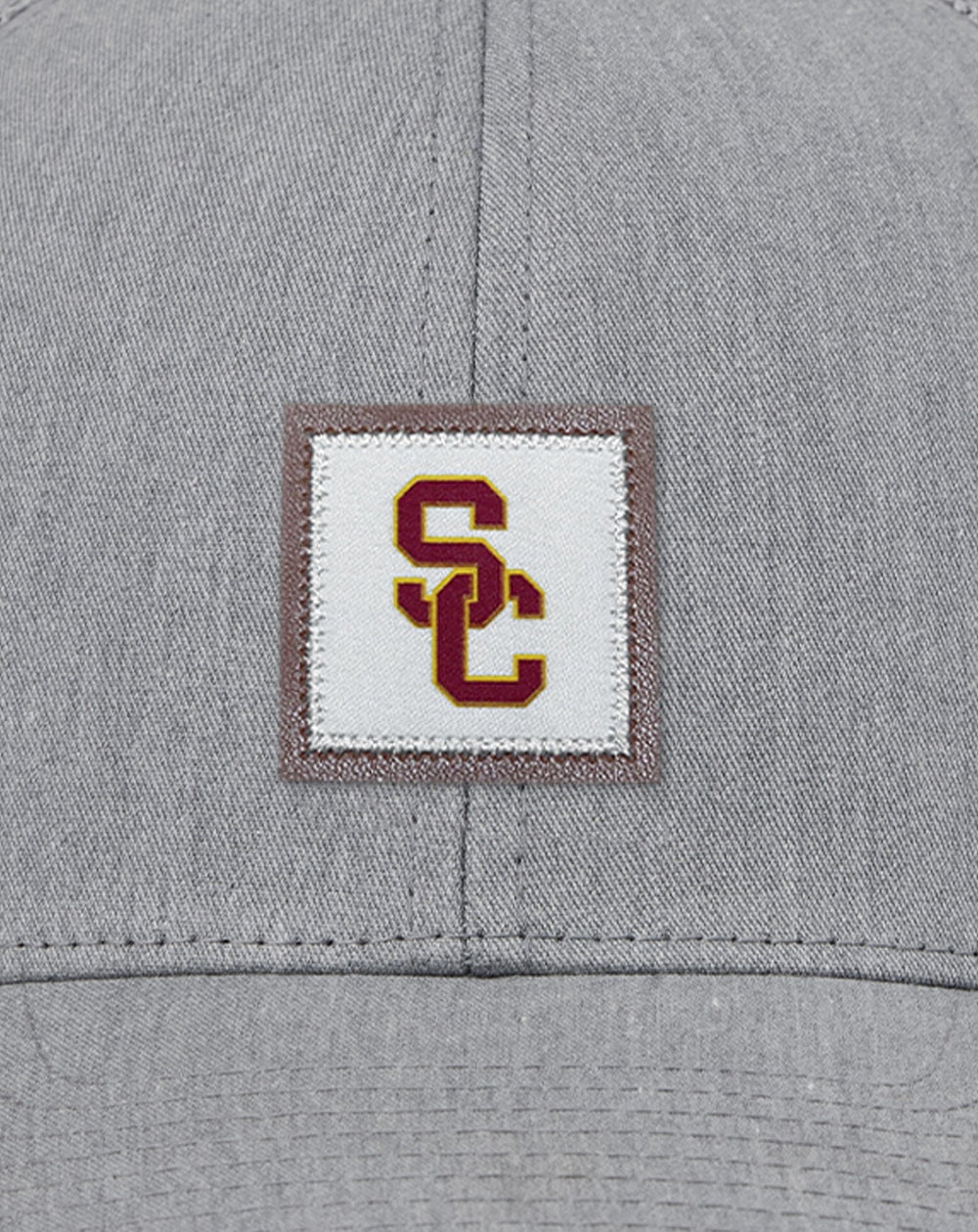USC Leather Patch Snapback Hat| Travis Mathew