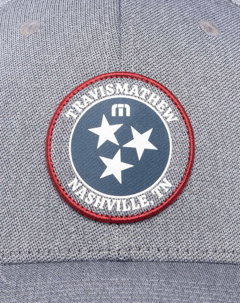 Whiskey Neat Fitted Hat| Travis Mathew
