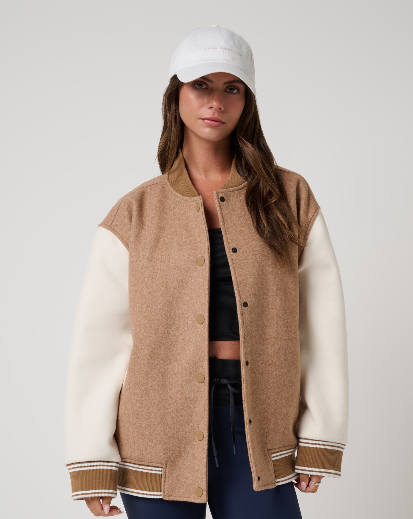 Clubside Varsity Bomber| Travis Mathew