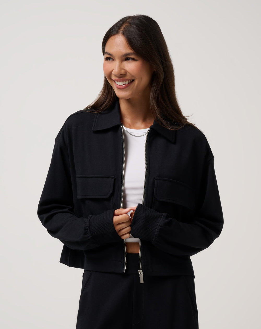 Friday Doubleknit Utility Jacket| Travis Mathew
