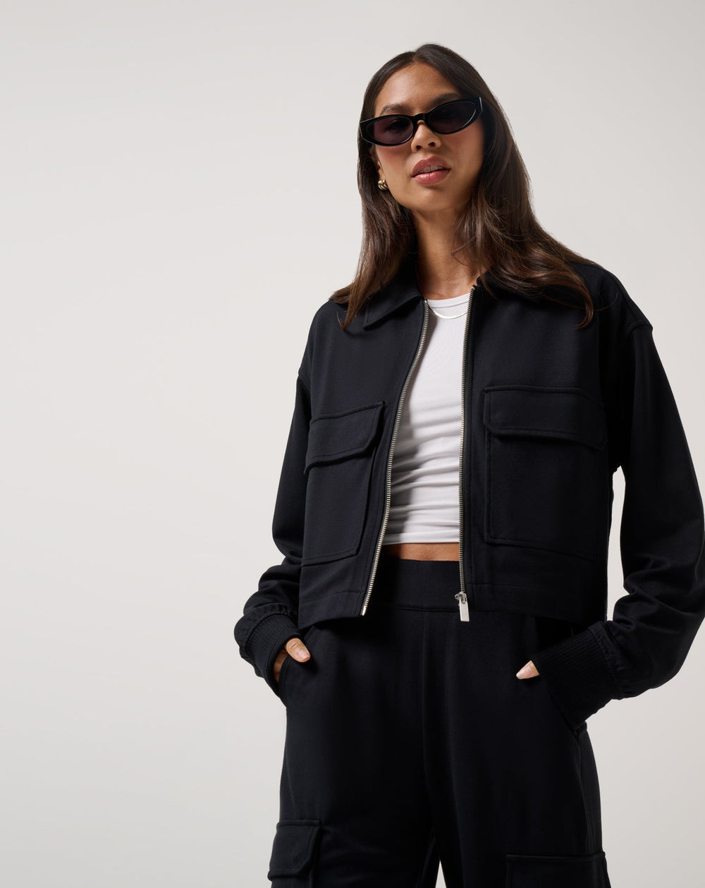 Friday Doubleknit Utility Jacket| Travis Mathew