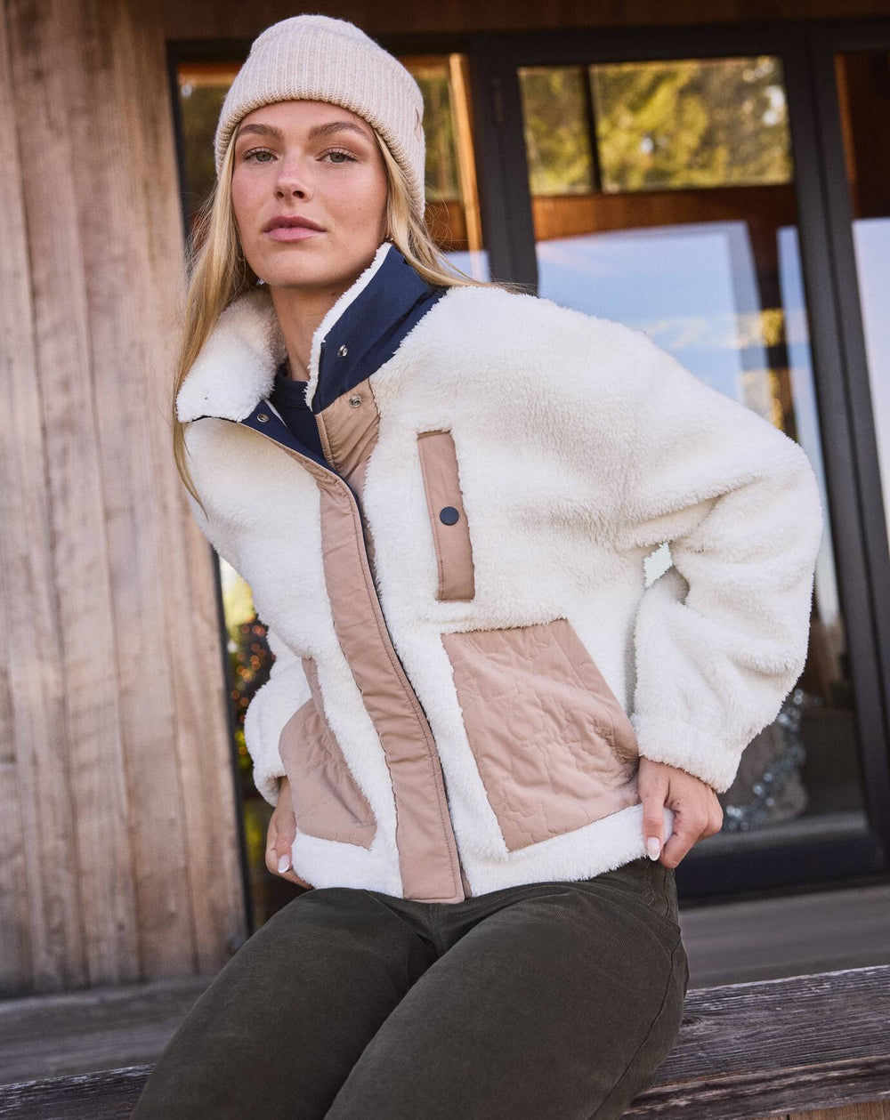 Artful Sherpa Jacket| Travis Mathew