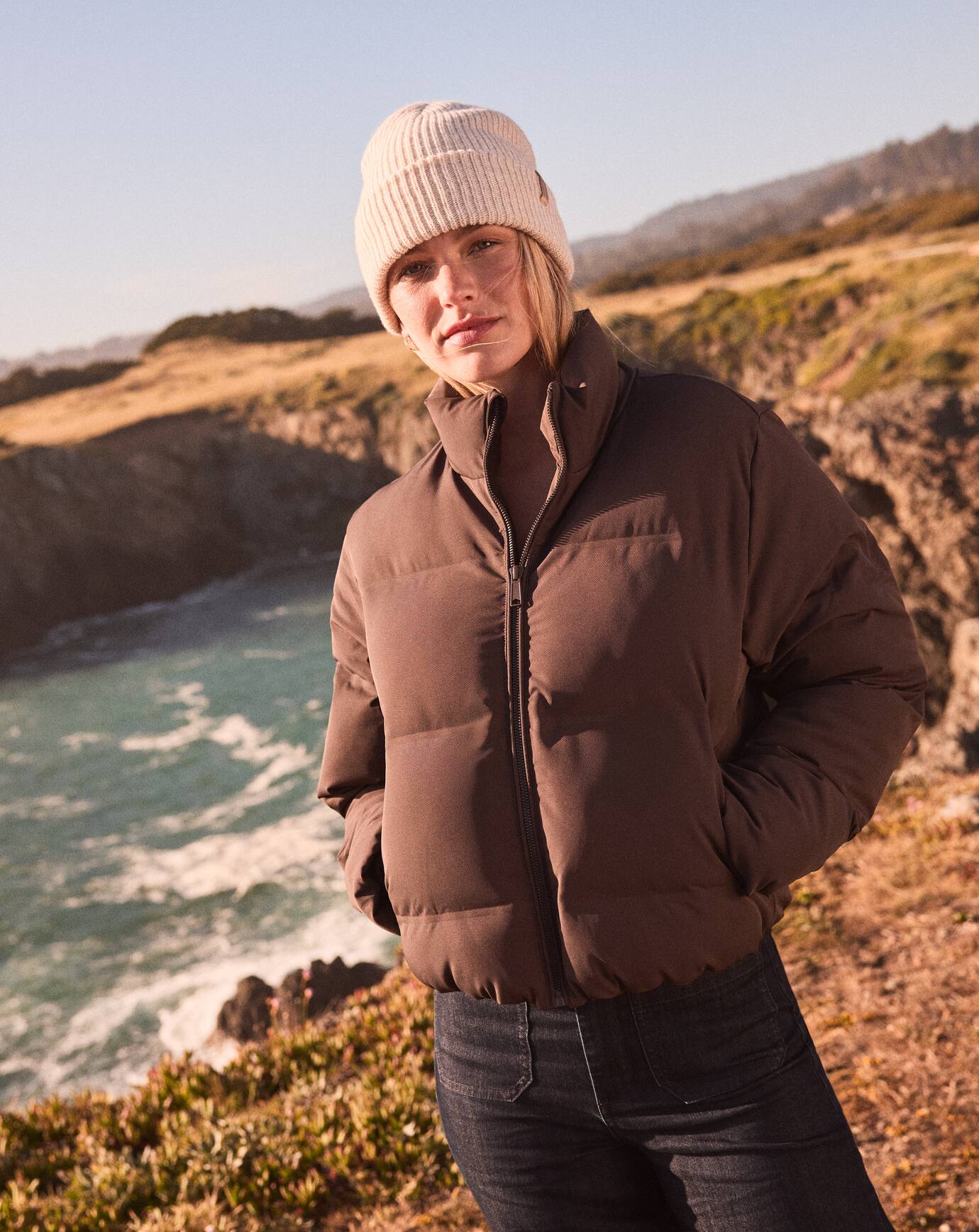 Moontide Bonded Puffer Jacket| Travis Mathew