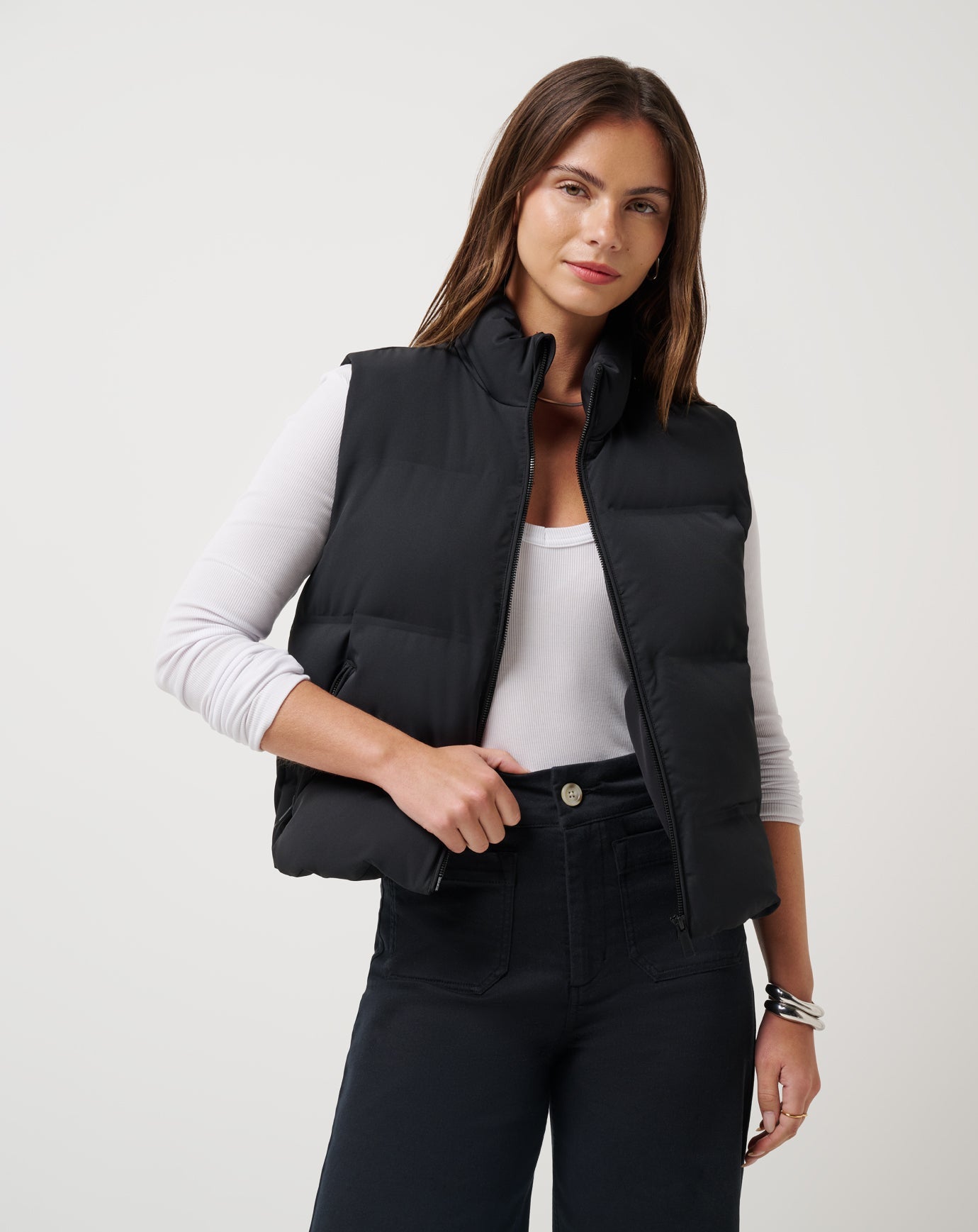 Moontide Bonded Puffer Vest| Travis Mathew