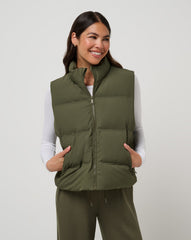 Moontide Bonded Puffer Vest| Travis Mathew