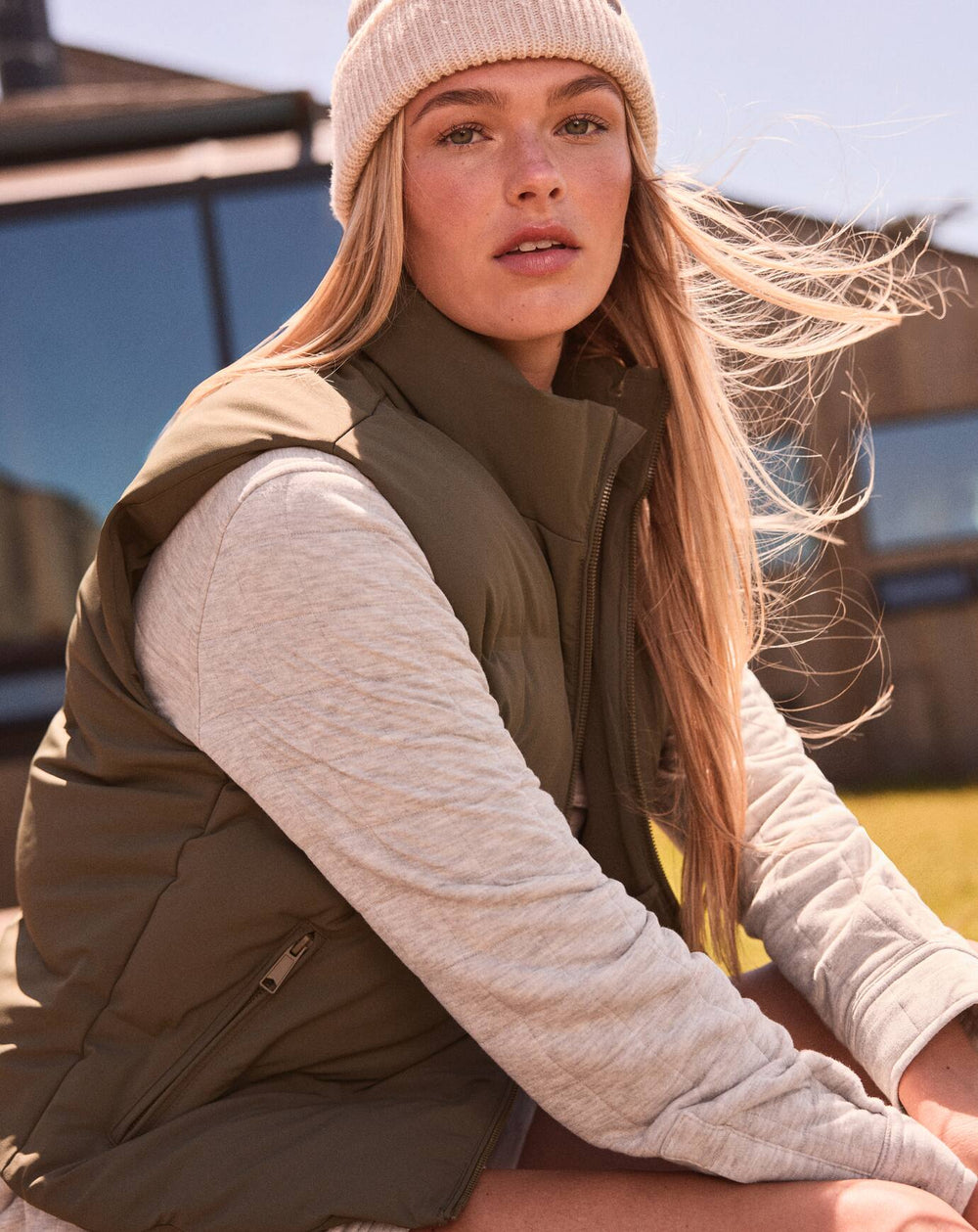 Moontide Bonded Puffer Vest| Travis Mathew
