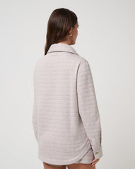Cloud Coastal Quilted Shacket| Travis Mathew