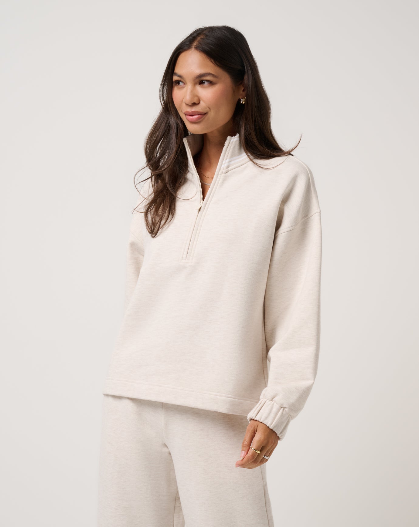 Cloud Fleece Clubside Half Zip| Travis Mathew