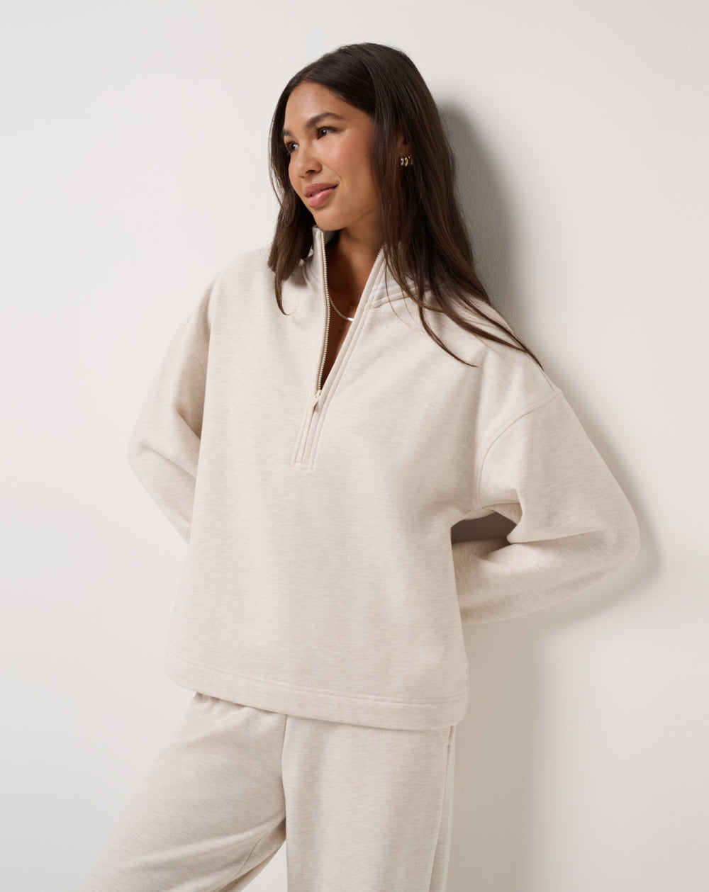 Cloud Fleece Clubside Half Zip| Travis Mathew