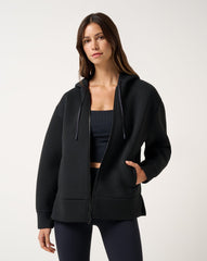 Cloudscape Zip Hood| Travis Mathew