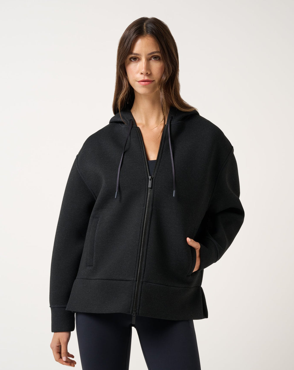 Cloudscape Zip Hood| Travis Mathew