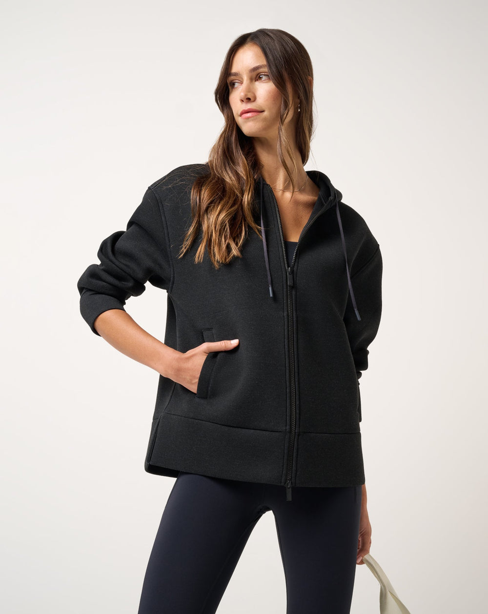 Cloudscape Zip Hood| Travis Mathew
