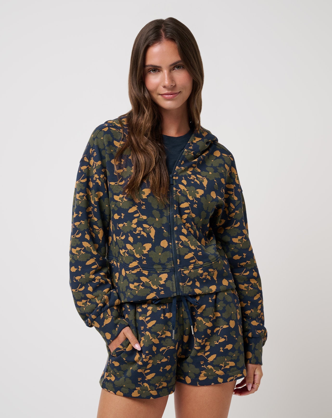 Cloud Fleece Printed Hoodie| Travis Mathew