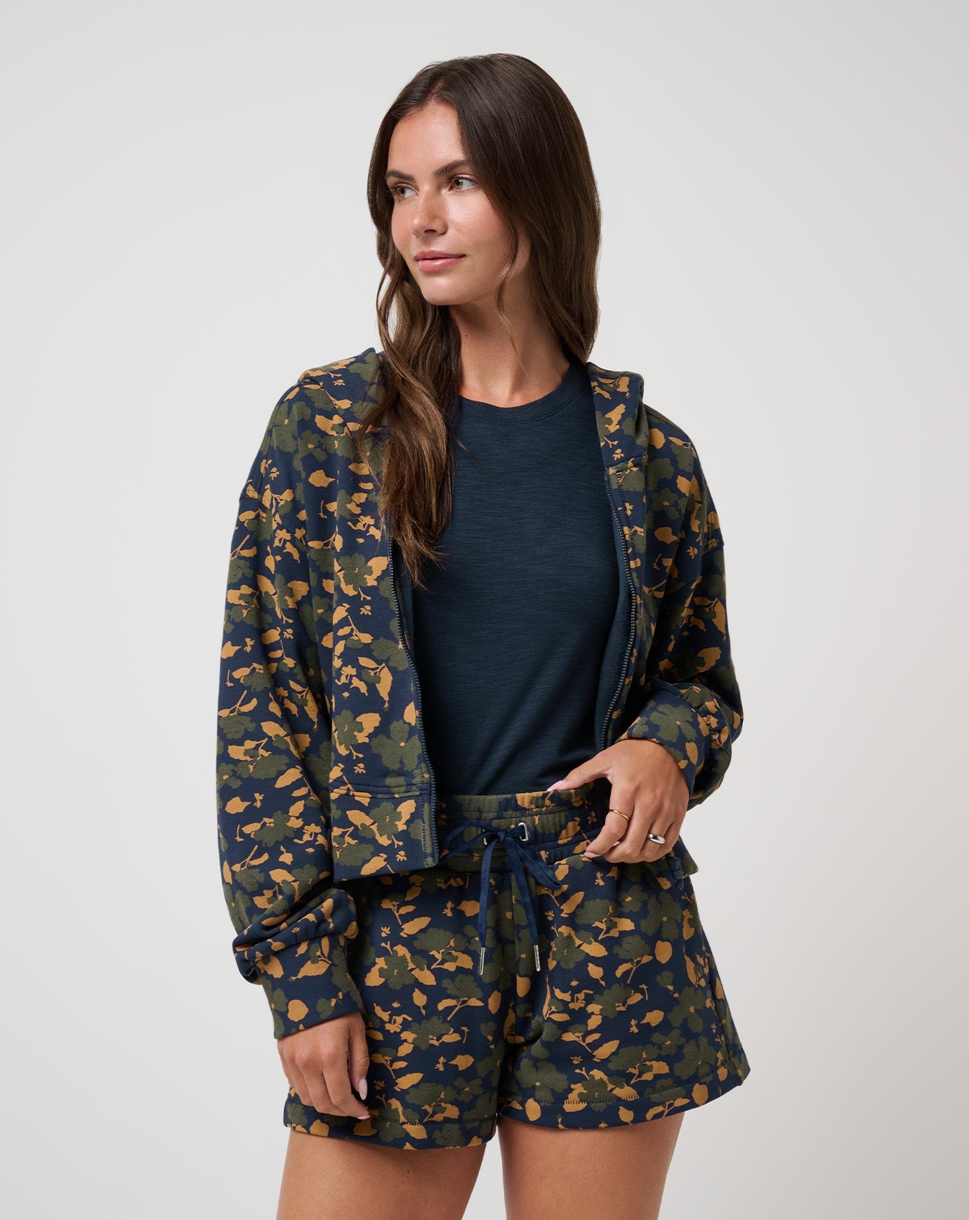 Cloud Fleece Printed Hoodie| Travis Mathew
