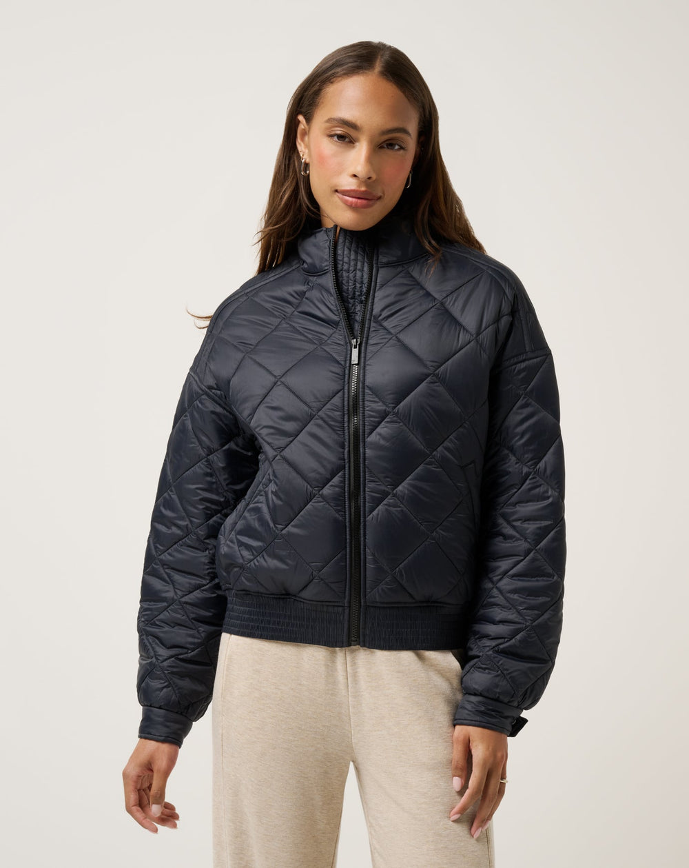 Lights At Night Quilted Jacket| Travis Mathew
