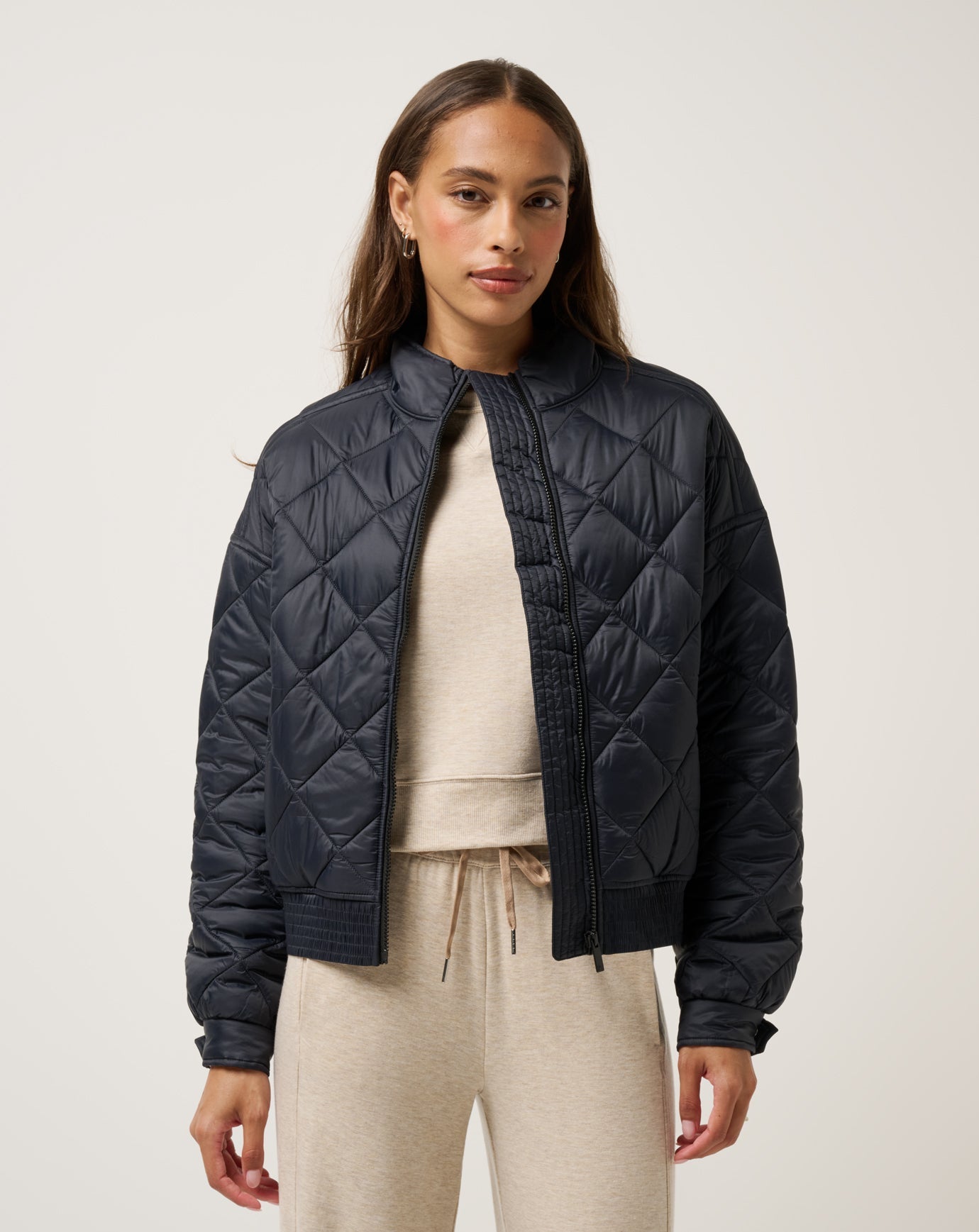 Lights At Night Quilted Jacket| Travis Mathew