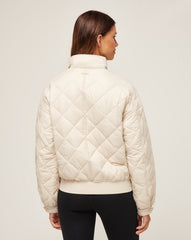 Lights At Night Quilted Jacket| Travis Mathew