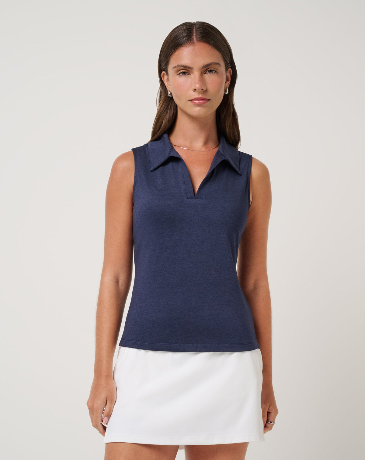 Skyloft Light Sleeveless Polo| Travis Mathew