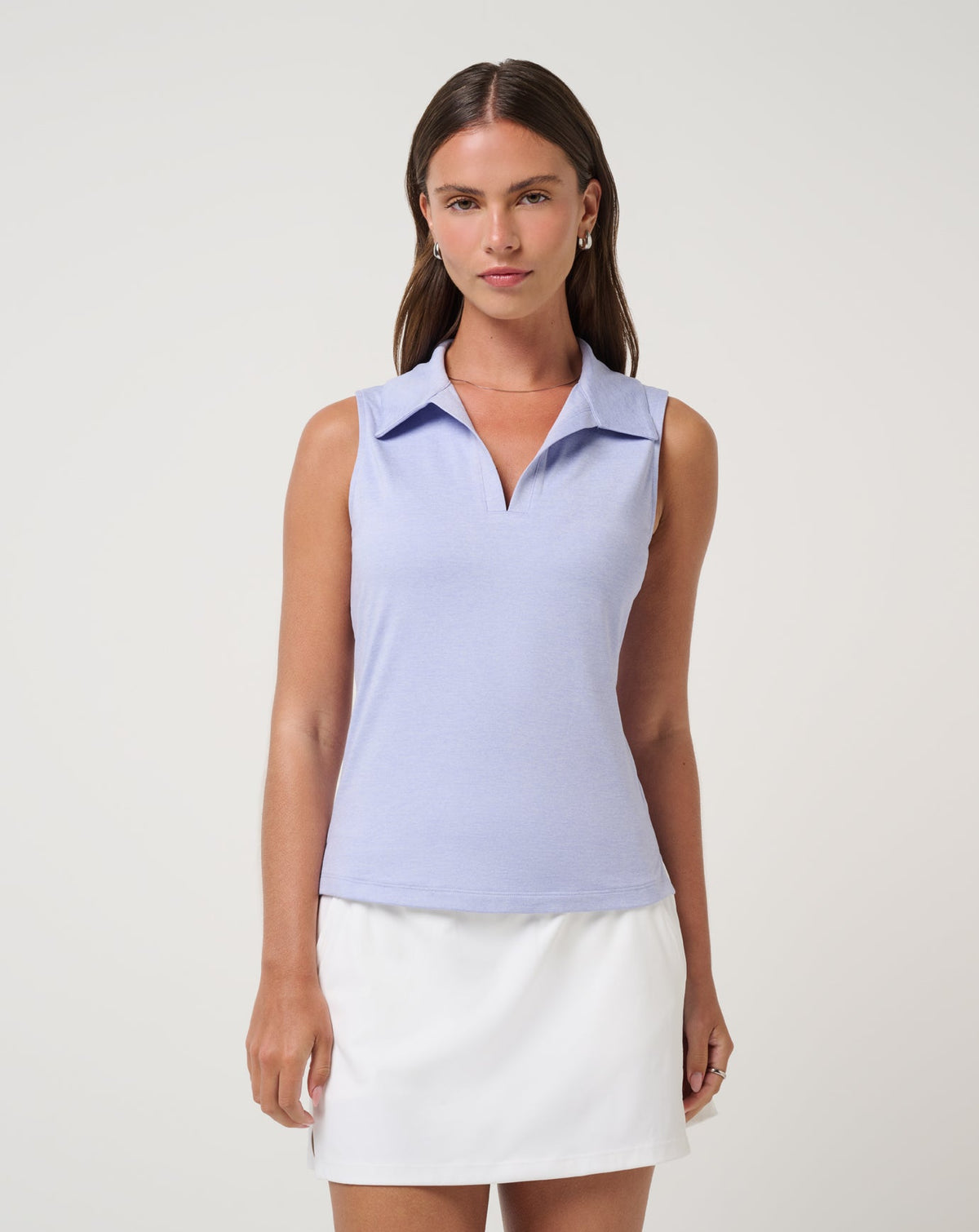 Skyloft Light Sleeveless Polo| Travis Mathew