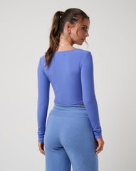 Solara Cloud Rib Top| Travis Mathew