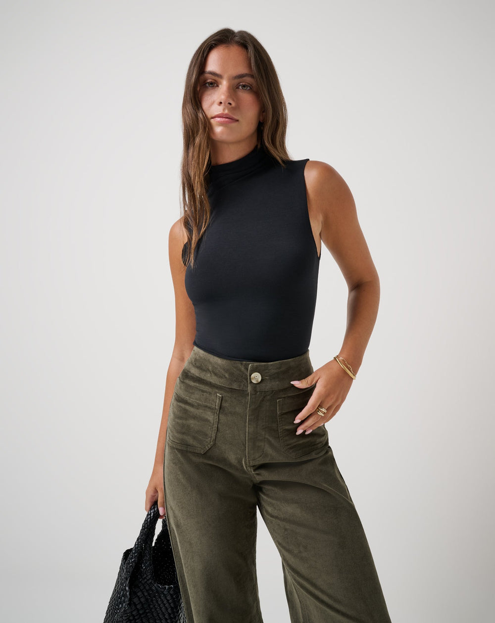 Captivate Mock Neck Top| Travis Mathew