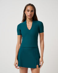 Moveknit Rib Limitless Top| Travis Mathew