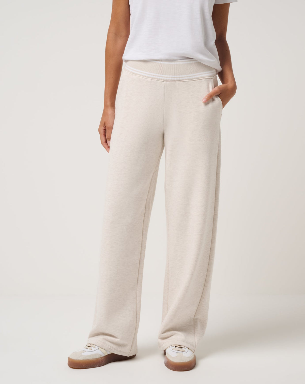 Cloud Fleece Clubside Wide Leg Pant| Travis Mathew