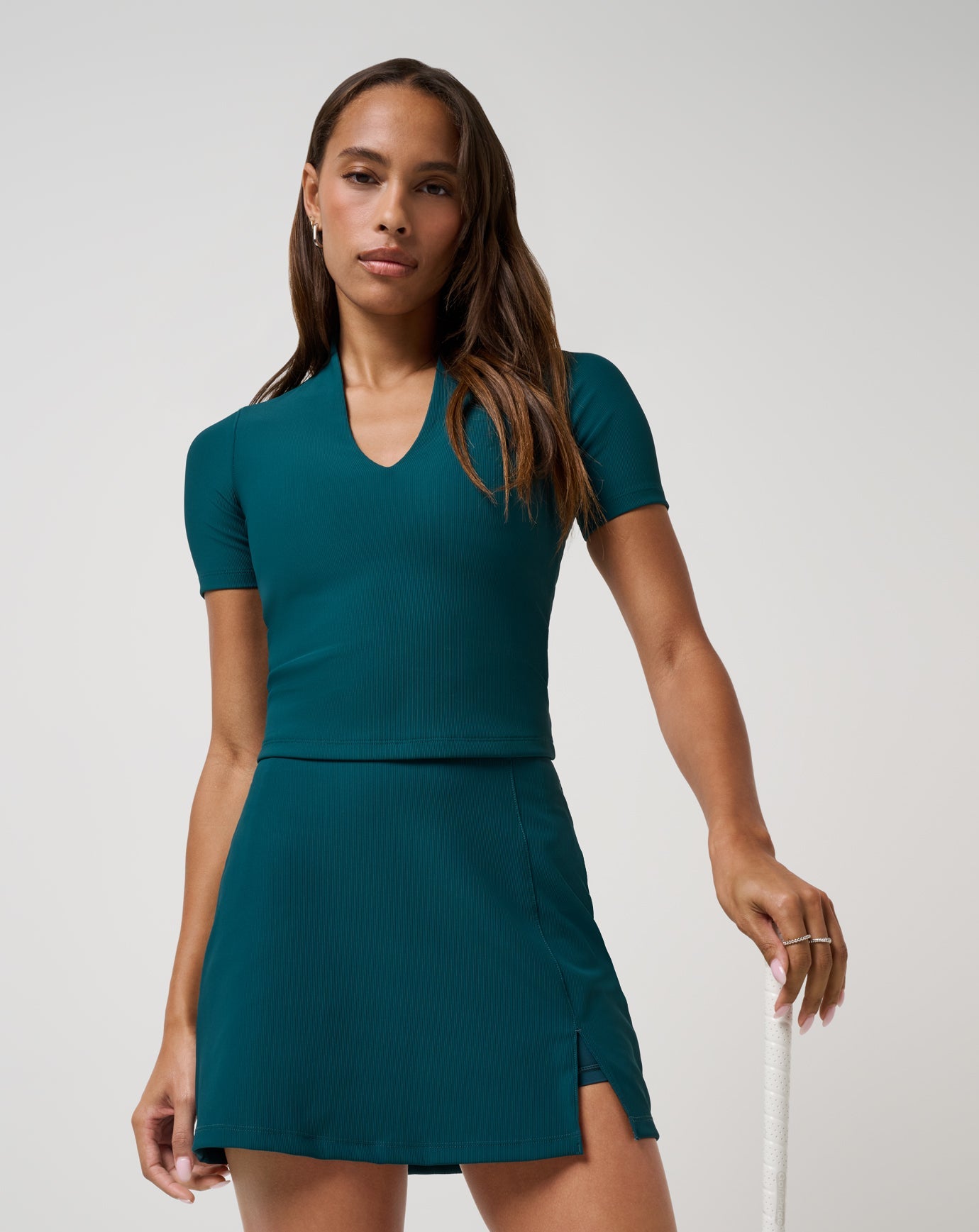 Moveknit Rib Limitless Skort| Travis Mathew
