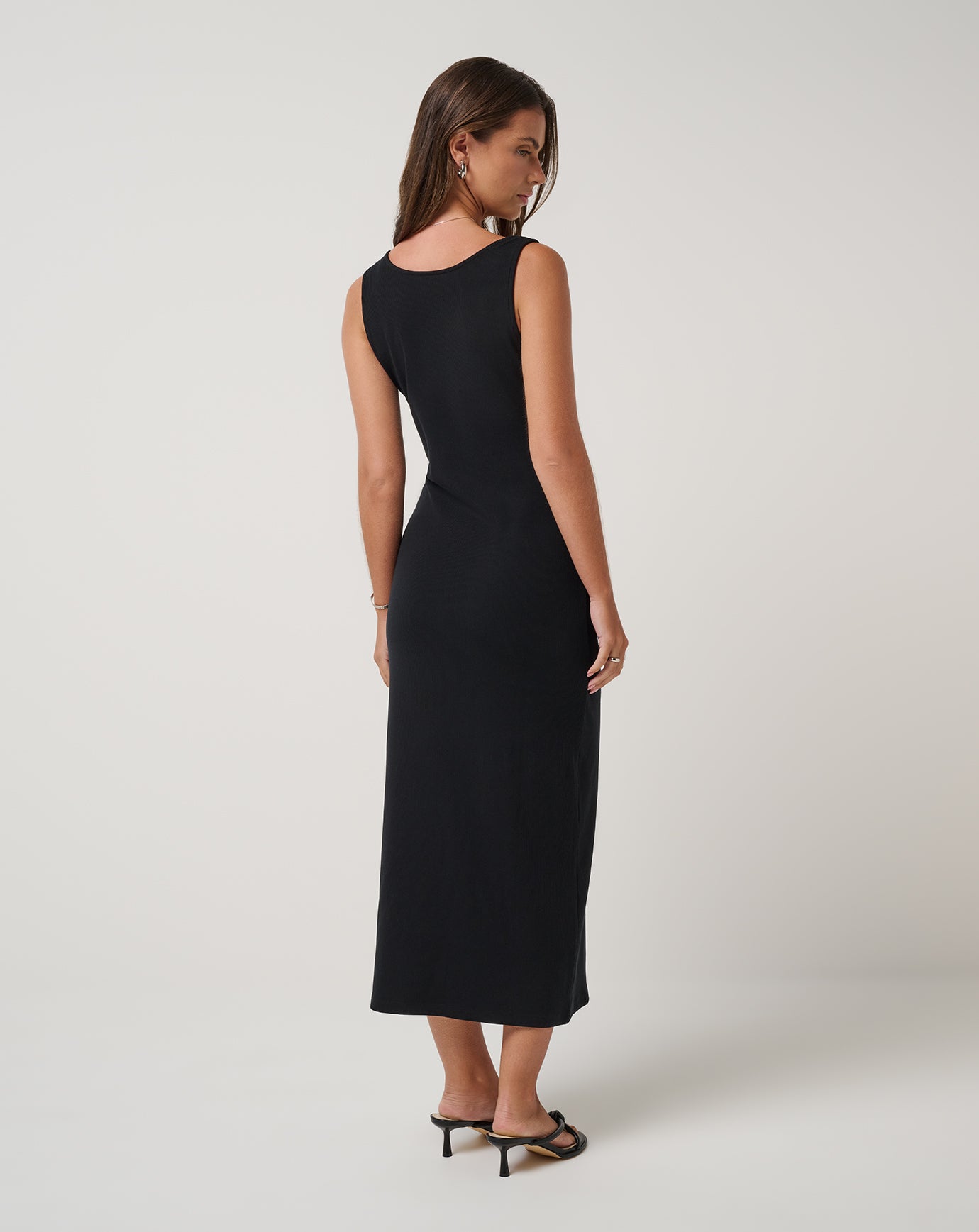 Cloud Rib Button Tank Dress| Travis Mathew