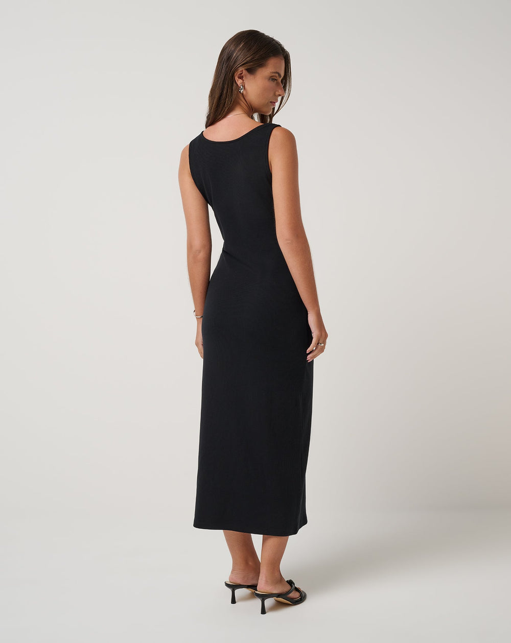 Cloud Rib Button Tank Dress| Travis Mathew