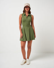 Moveknit Sleeveless Polo Dress 2.0| Travis Mathew