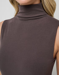 Cloud Rib Mock Neck Dress| Travis Mathew
