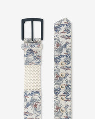 Huli Huli Canvas Stretch Belt| Travis Mathew