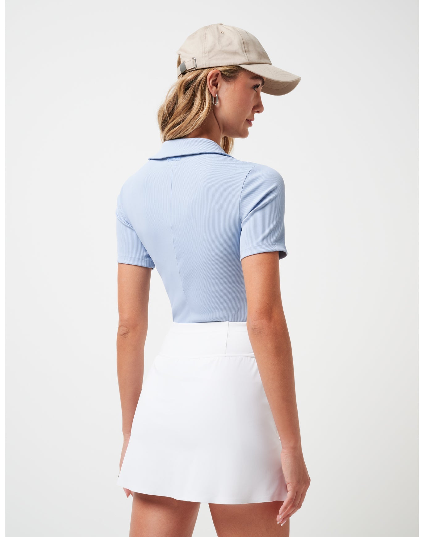 Moveknit Vneck Polo| Travis Mathew