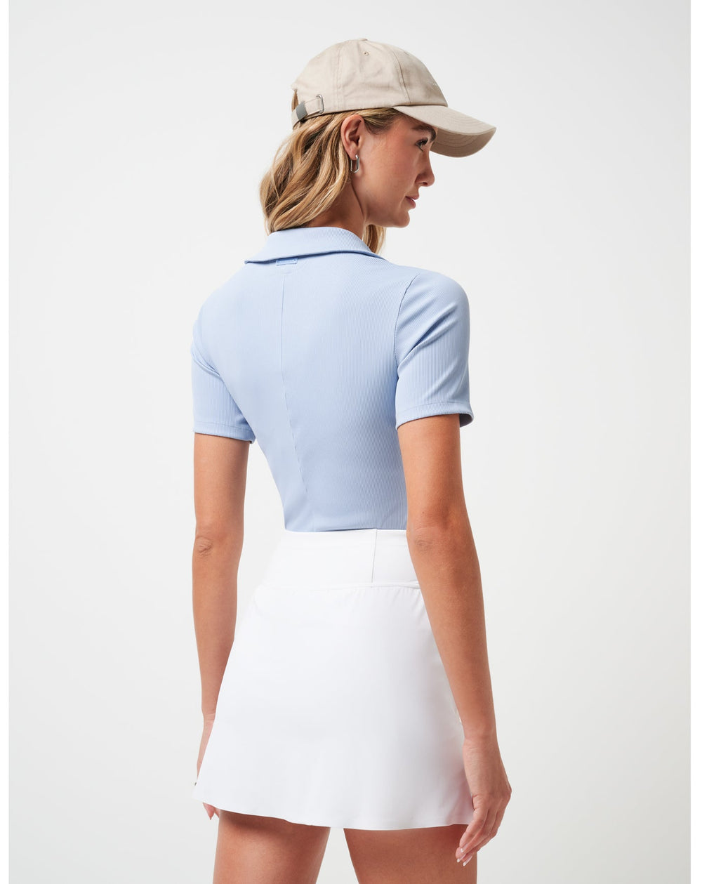 Moveknit Vneck Polo| Travis Mathew