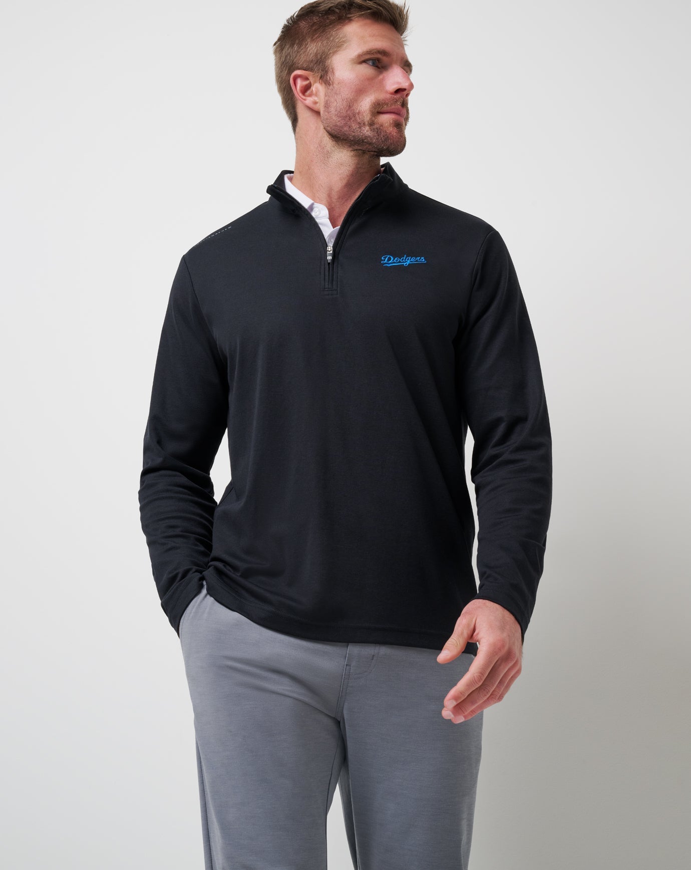 Los Angeles Dodgers Time To Tailgate Quarter Zip| Travis Mathew