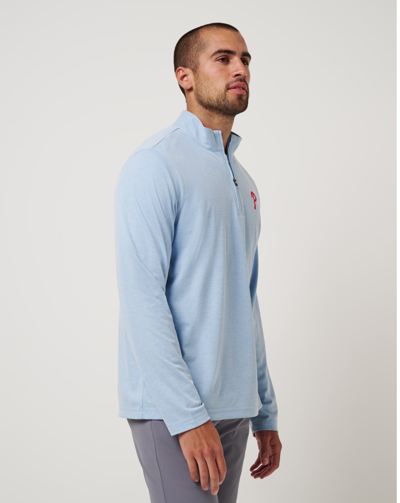 Philadelphia Phillies Time To Tailgate Quarter Zip| Travis Mathew