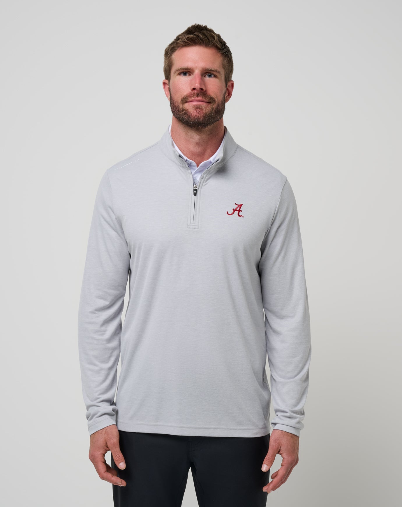 Alabama Time To Tailgate Quarter Zip| Travis Mathew