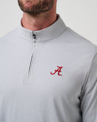 Alabama Time To Tailgate Quarter Zip| Travis Mathew