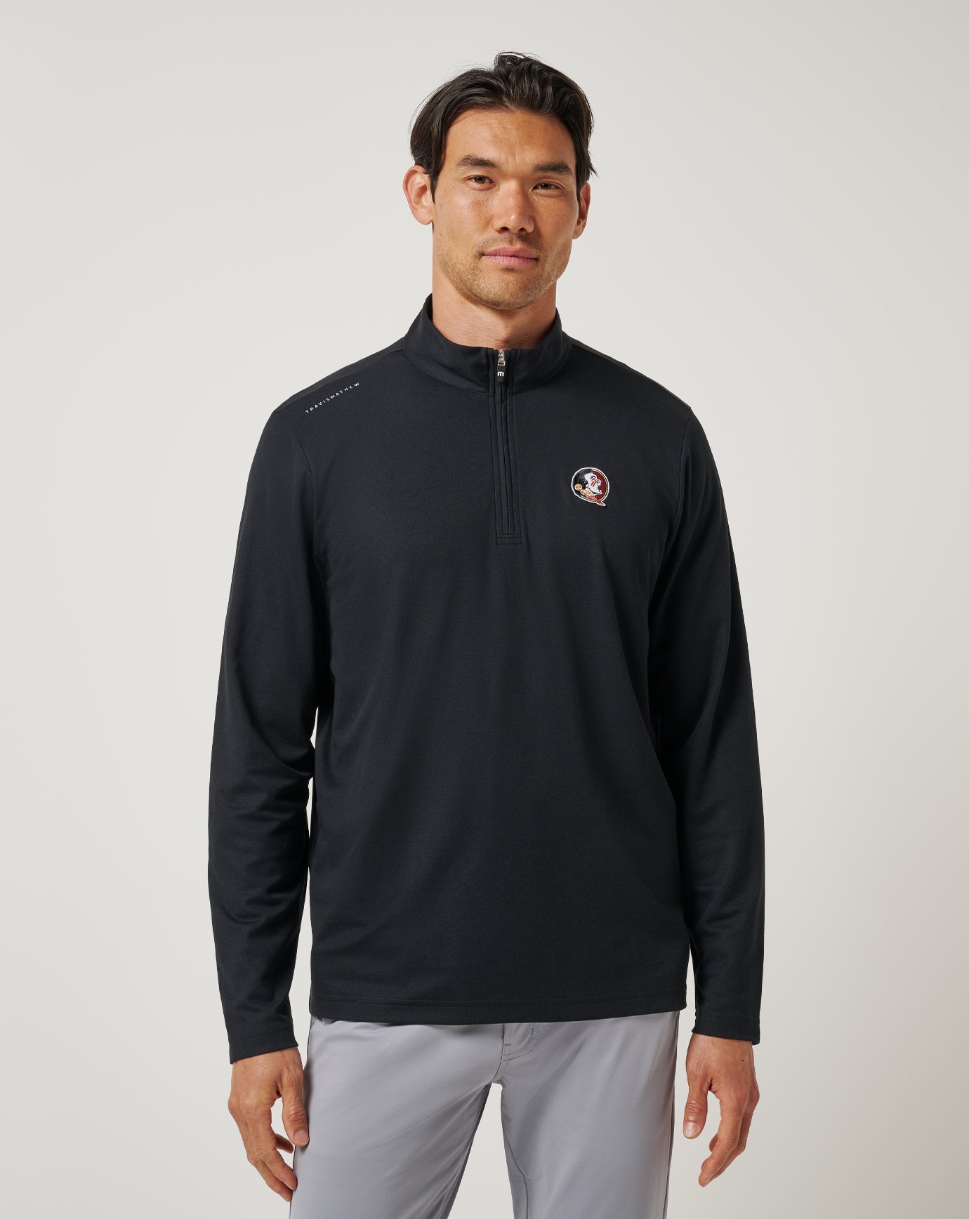FSU Time To Tailgate Quarter Zip| Travis Mathew