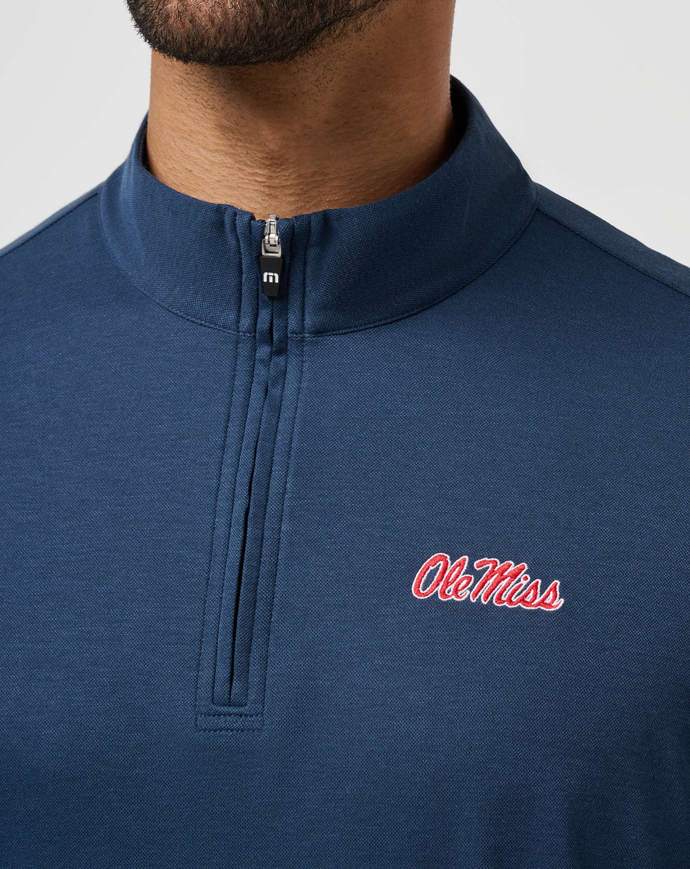 Mississippi Time To Tailgate Quarter Zip| Travis Mathew