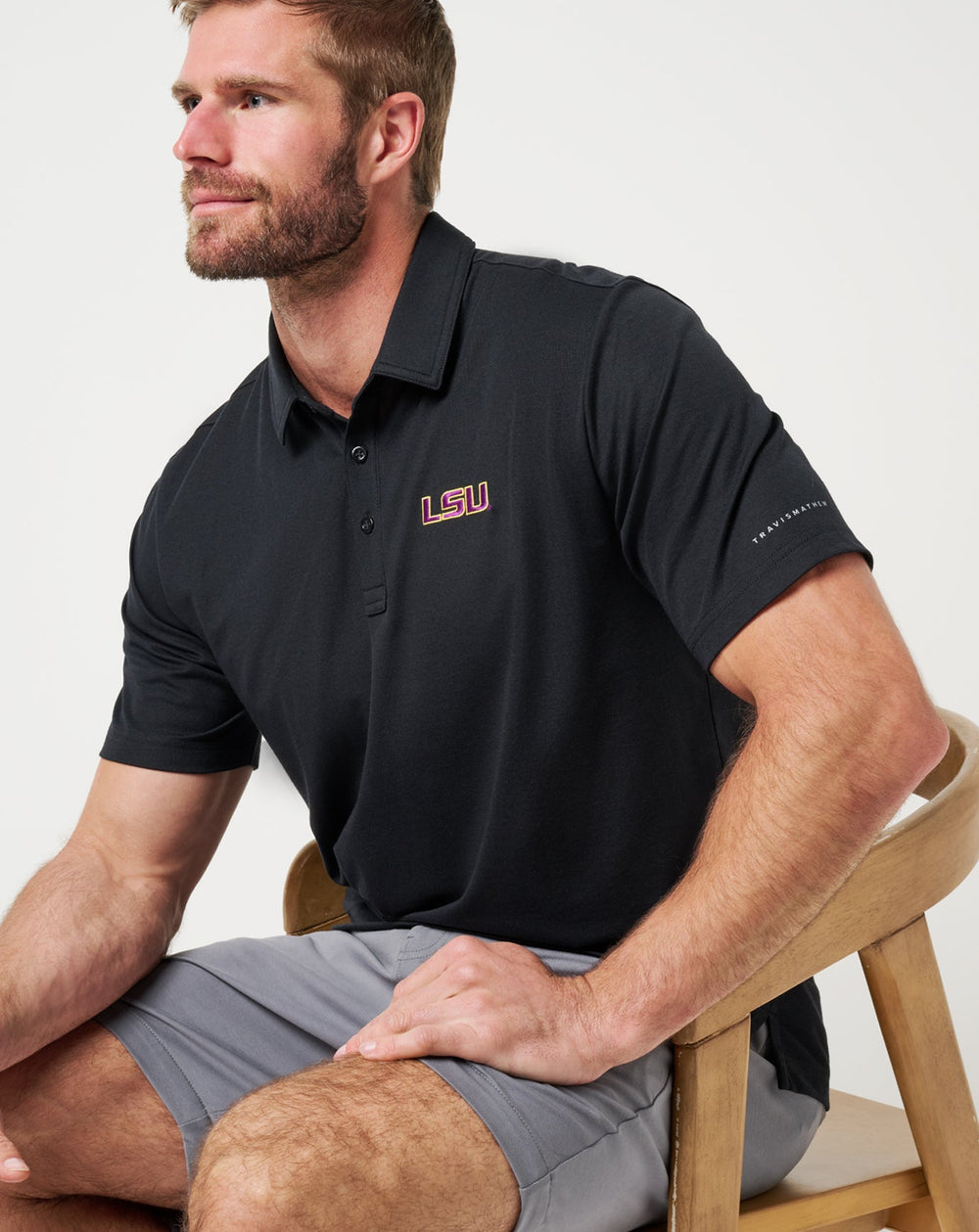 LSU School Pride Polo| Travis Mathew