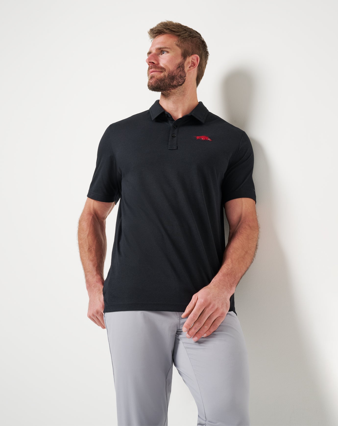 Arkansas School Pride Polo| Travis Mathew